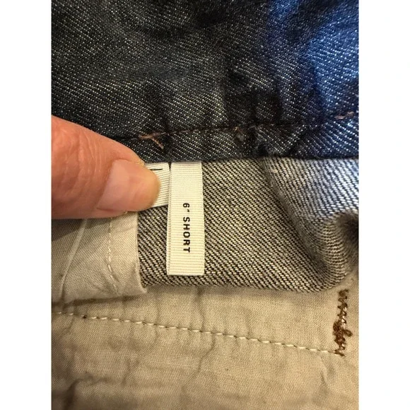 LOFT Outlet Women's Dark Wash Denim Shorts Size 6 Casual Everyday Style - Picture 6 of 7